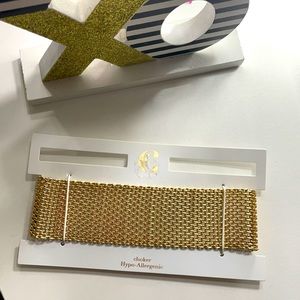 Gold choker